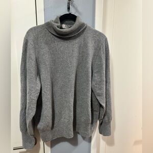 J.Crew Cashmere cropped turtleneck sweater sz 3X